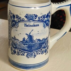 Blue and White Decorative Accent Piece